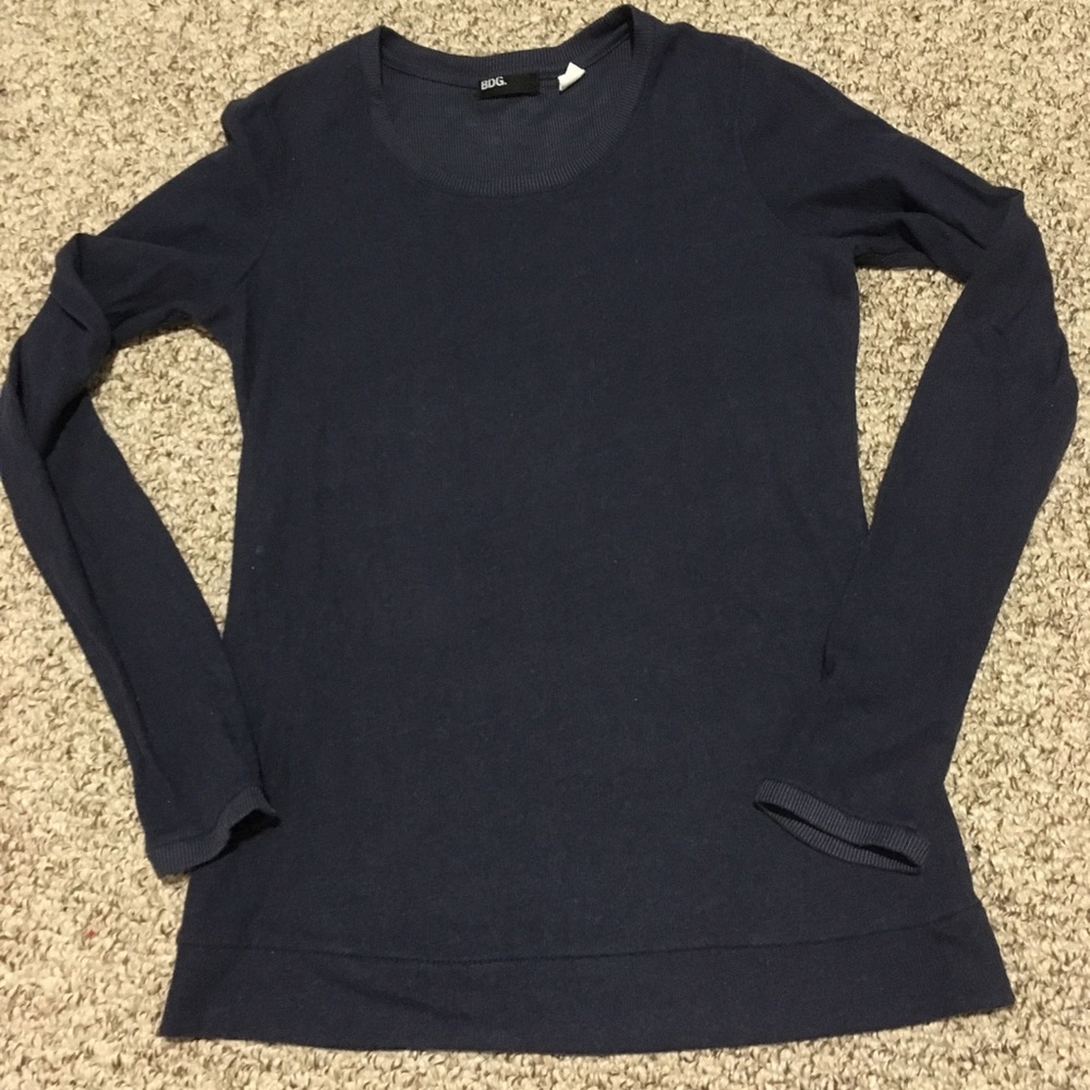 BDG Navy Blue Light-Weight Sweater - EUC - Medium